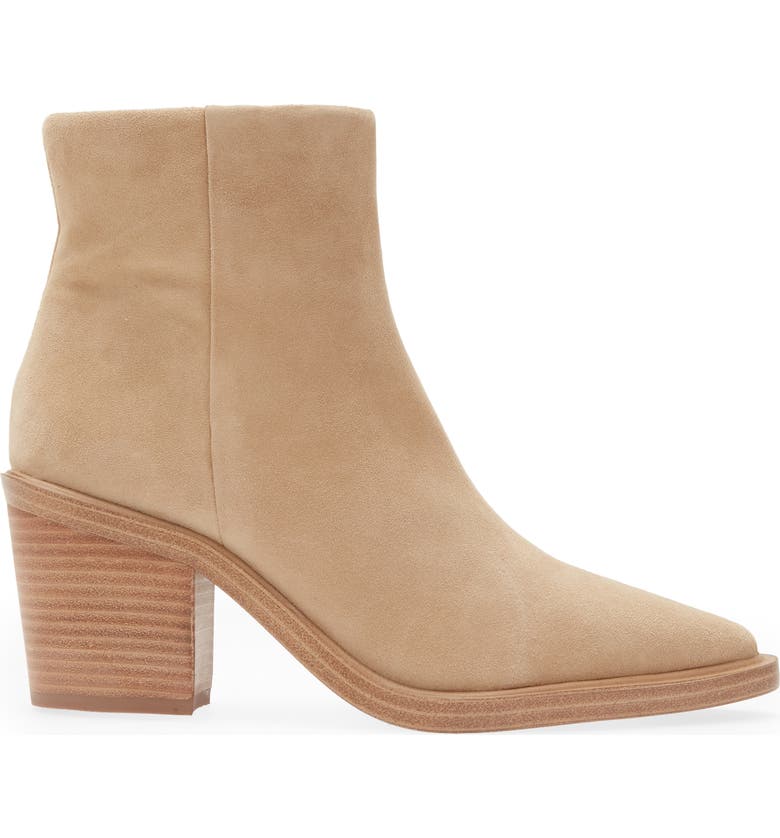 Vince Camuto Rinvalla Pointed Toe Leather Bootie | Nordstrom