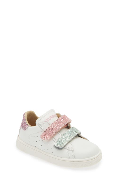 Shop Naturino Kids' Hasselt 2 Sneaker In White-capri-candy