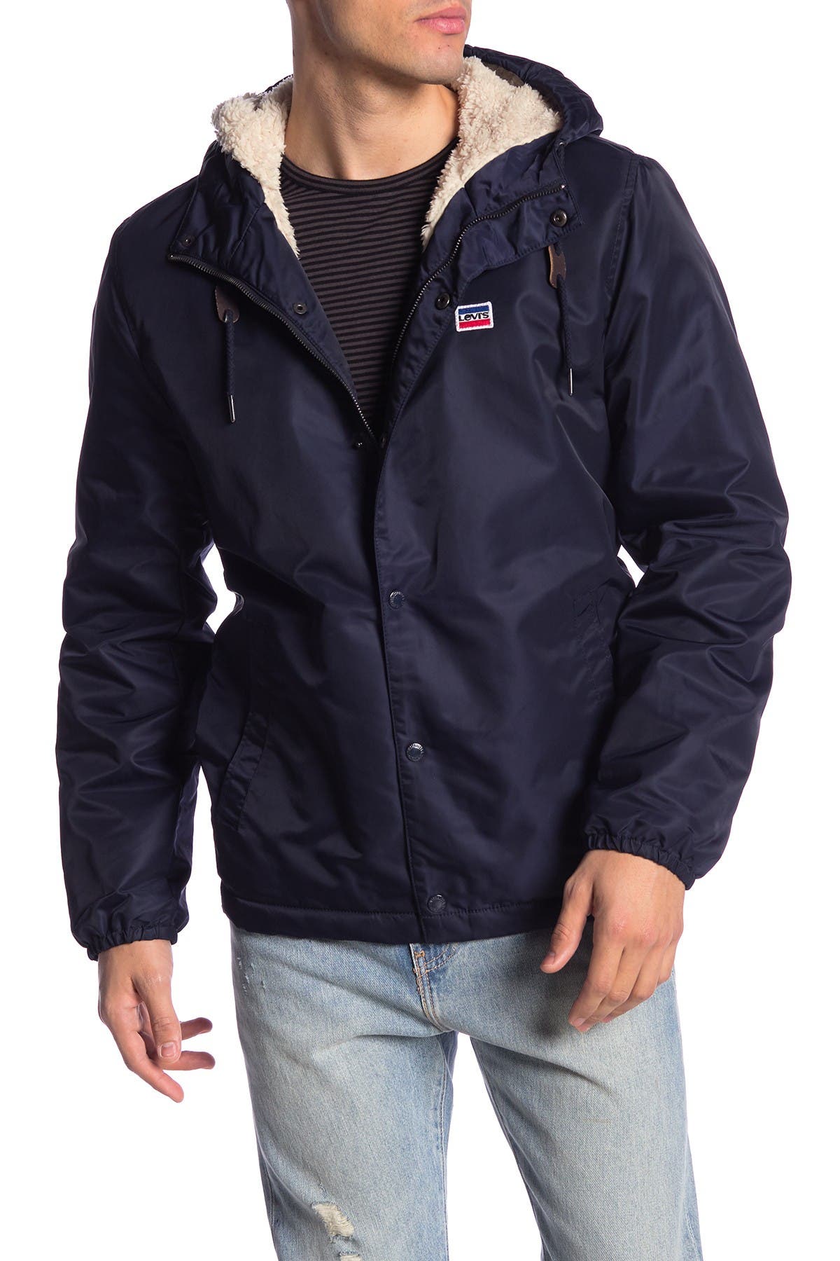levi's water resistant jacket