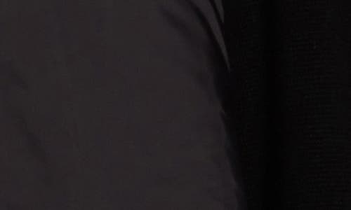 Bruno Magli Wool & Nylon Zip Jacket In Black