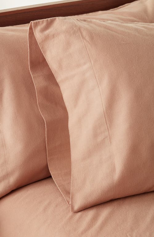 NORDSTROM NORDSTROM SET OF 2 ORGANIC COTTON FLANNEL PILLOWCASES
