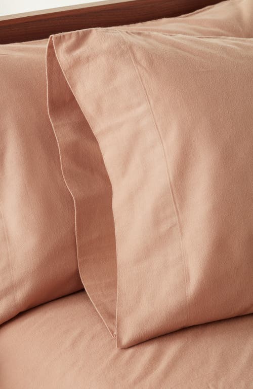 Shop Nordstrom Set Of 2 Organic Cotton Flannel Pillowcases In Tan Natural