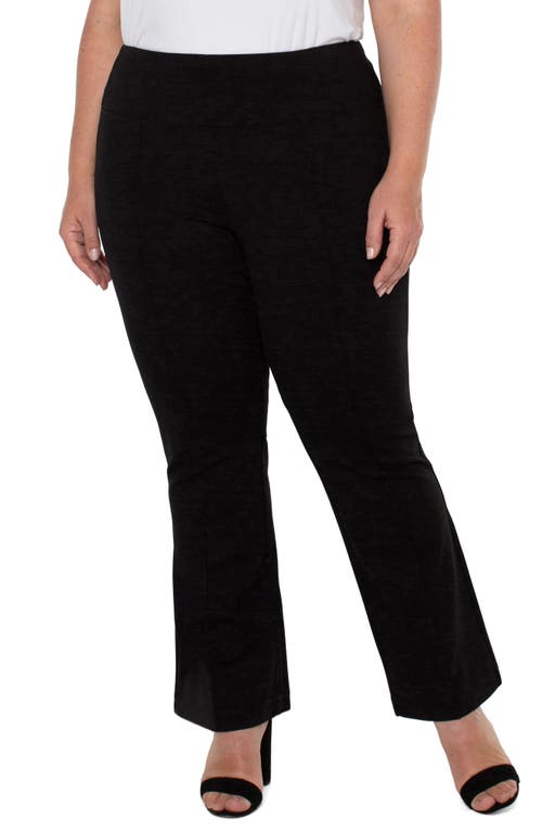 Liverpool Pearl Flare Pants in Black
