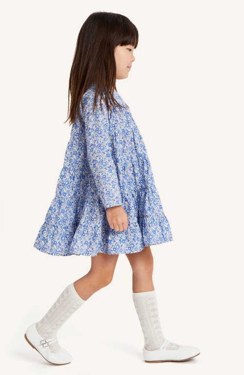 MERLETTE MERLETTE X LIBERTY LONDON KIDS' SOLIMAN FLORAL PRINT DRESS