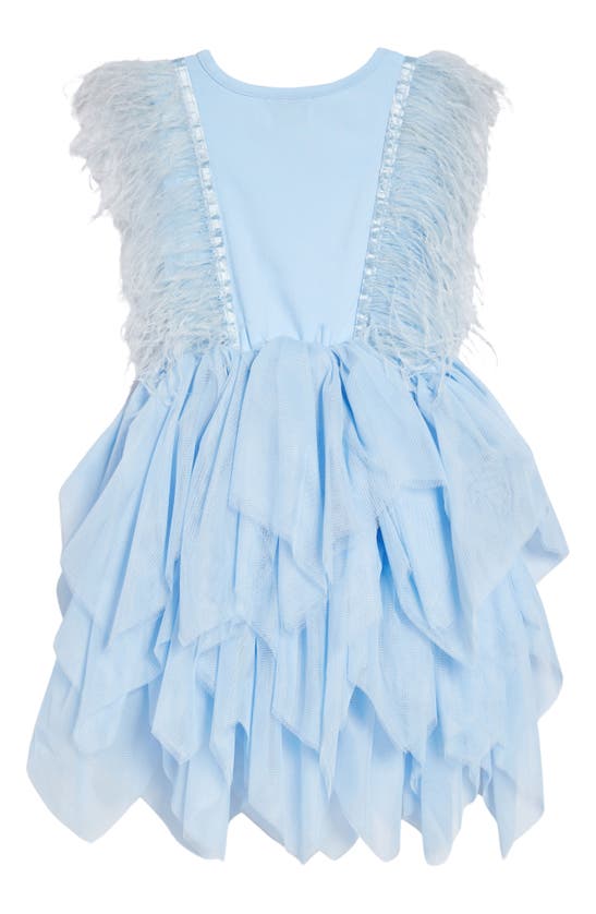 Jerry's - Child's Fancy Fleece Dress – Tiffany Blue - 6-8 main image 1