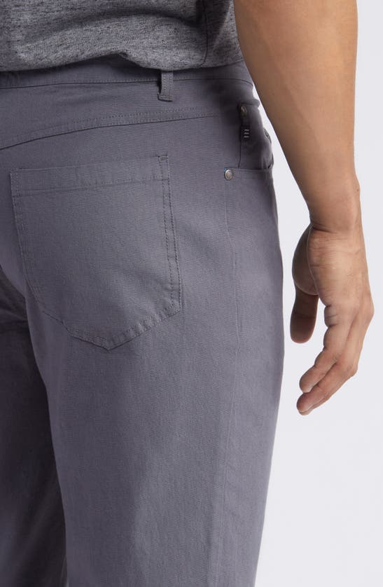 Shop Free Fly Stretch Canvas Five-pocket Pants In Smoke