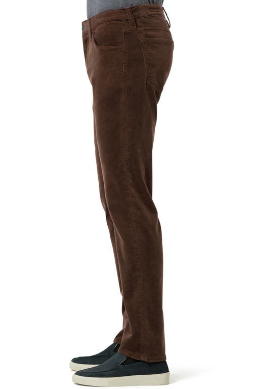 Shop 34 Heritage Charisma Relaxed Fit Stretch Corduroy Pants In Brown Cord