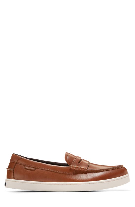 Shop Cole Haan Nantucket Penny Loafer In Ch British Tan/ Ivory