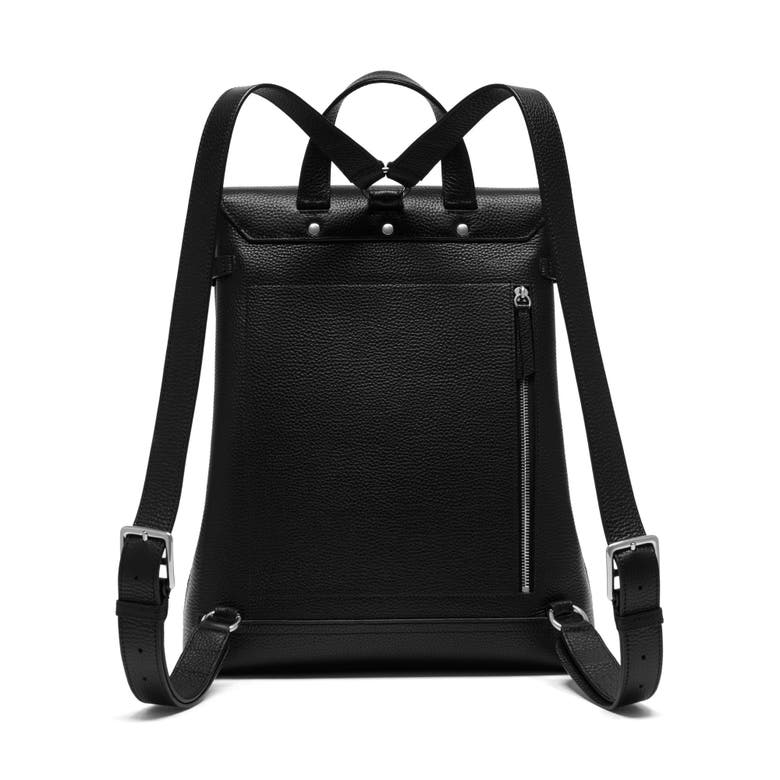 Shop Mulberry Chiltern Leather Backpack In Black