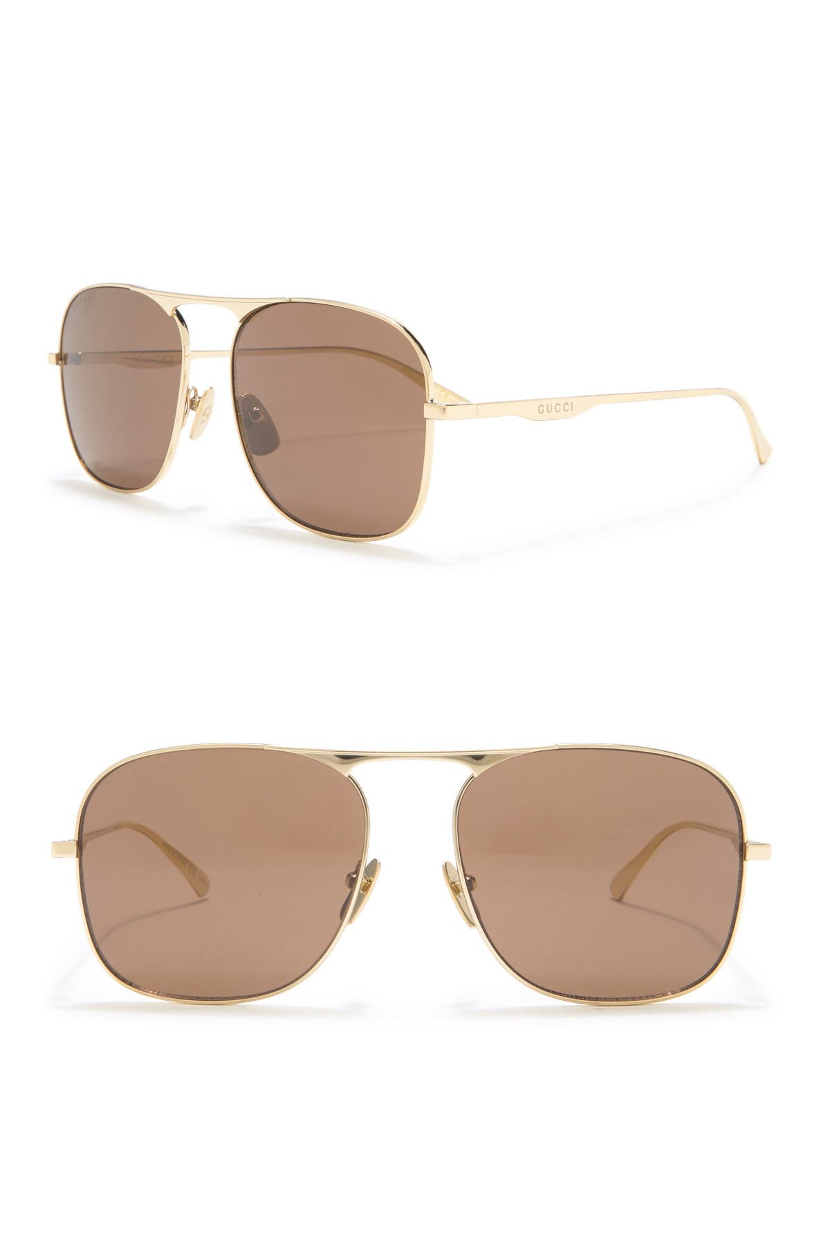 Gucci 58mm navigator sunglasses Outlet