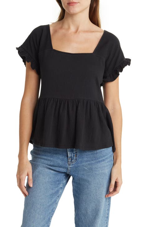 Ruffled Hem Seam Trousers main image 0