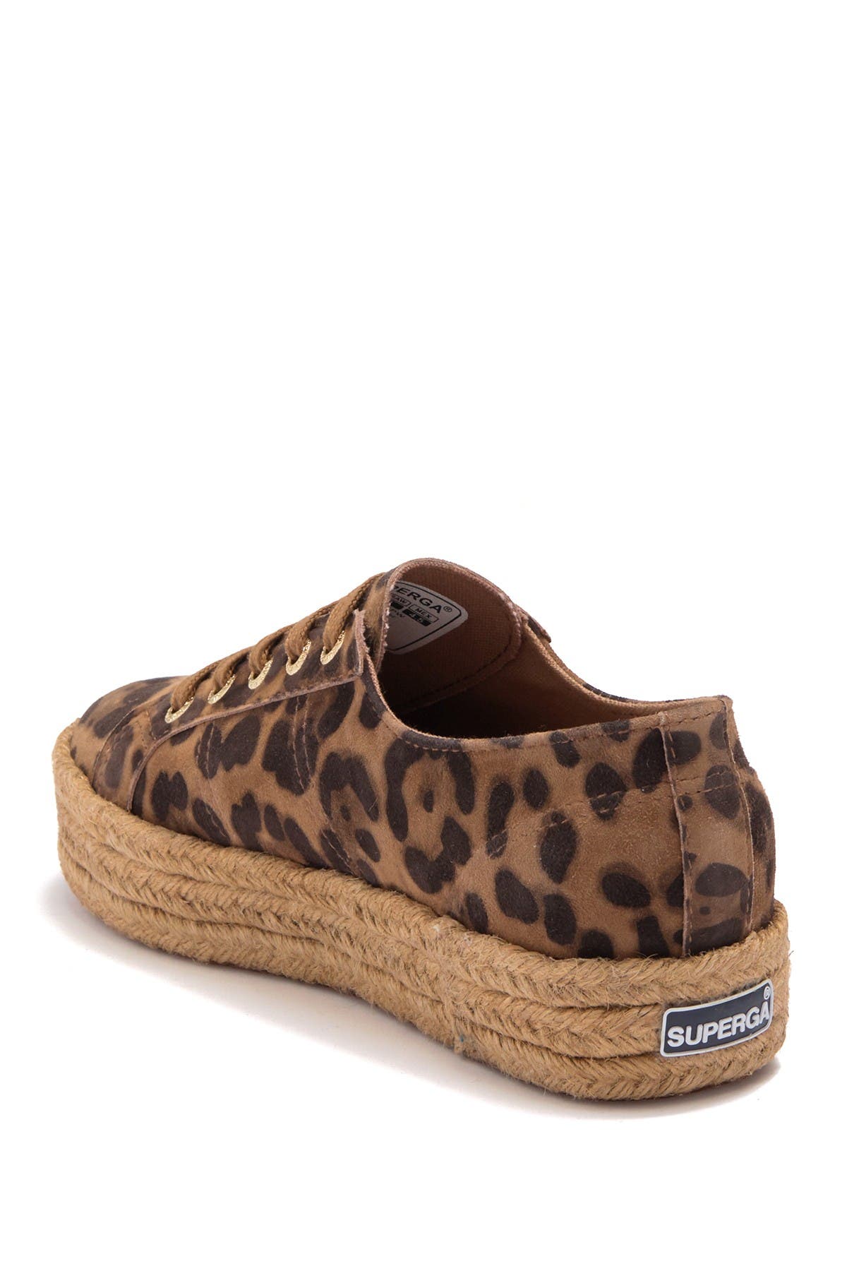leopard espadrille sneaker