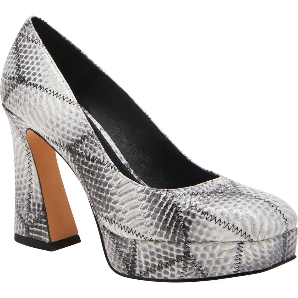 Katy Perry The Square Pump In Black White Multi