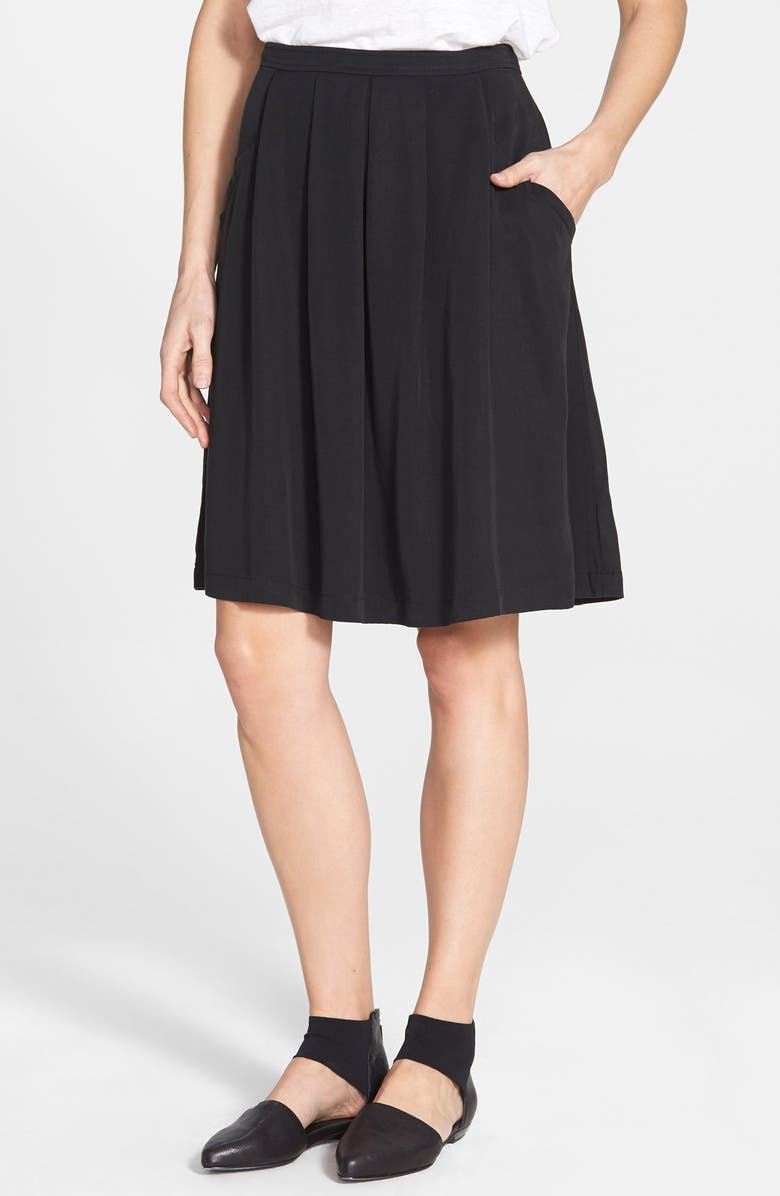 Eileen Fisher Pleat Tencel® Skirt | Nordstrom