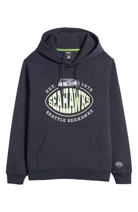 Boss Men's NFL Giants Pullover Hoodie - Black - Size Medium