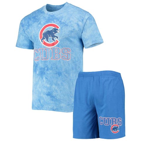 Women's Nike Heather Gray Chicago Cubs Summer Breeze Raglan Fashion T-Shirt Size: Small