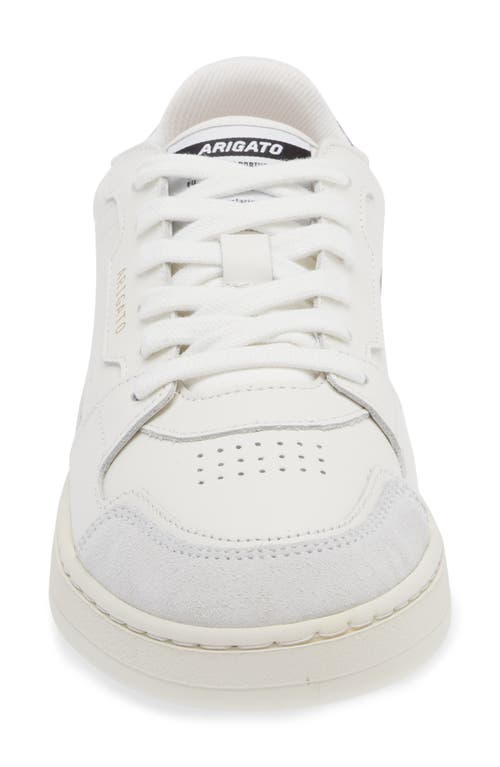 Shop Axel Arigato Dice Lo Sneaker In White/black