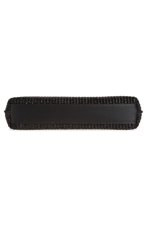 Givenchy Raffia Travel Pouch In Black