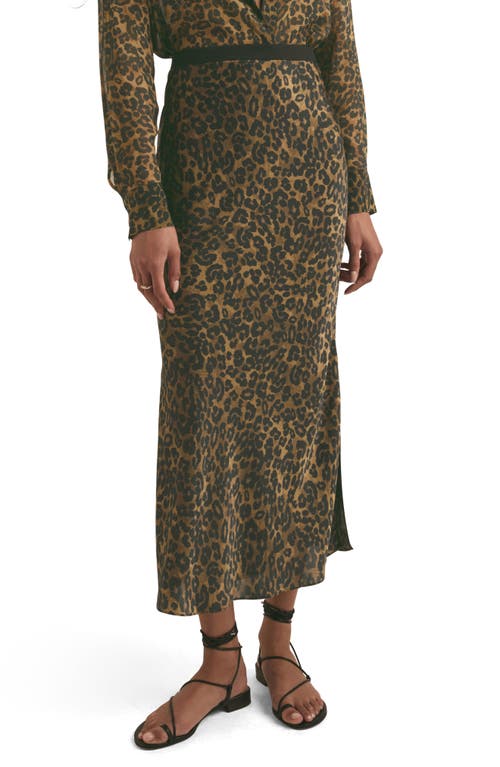Favorite Daughter The Josie Leopard Print Maxi Skirt In Leopardo