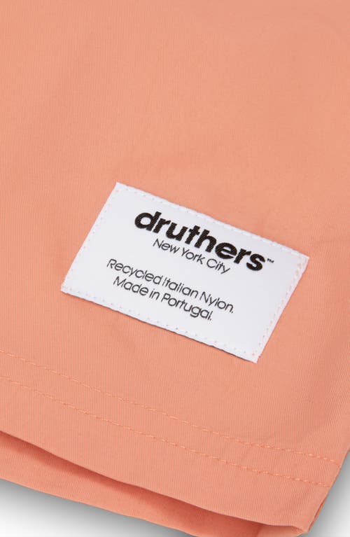 DRUTHERS NYC DRUTHERS NYC ITALIAN RECYCLED NYLON SWIM TRUNK