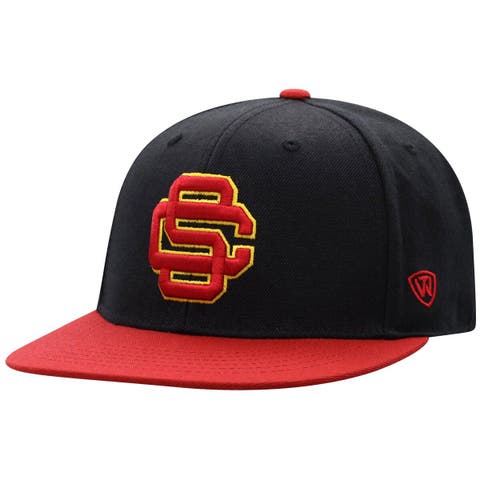 Men's Nike Cardinal USC Trojans Aero True Baseball Performance Fitted Hat