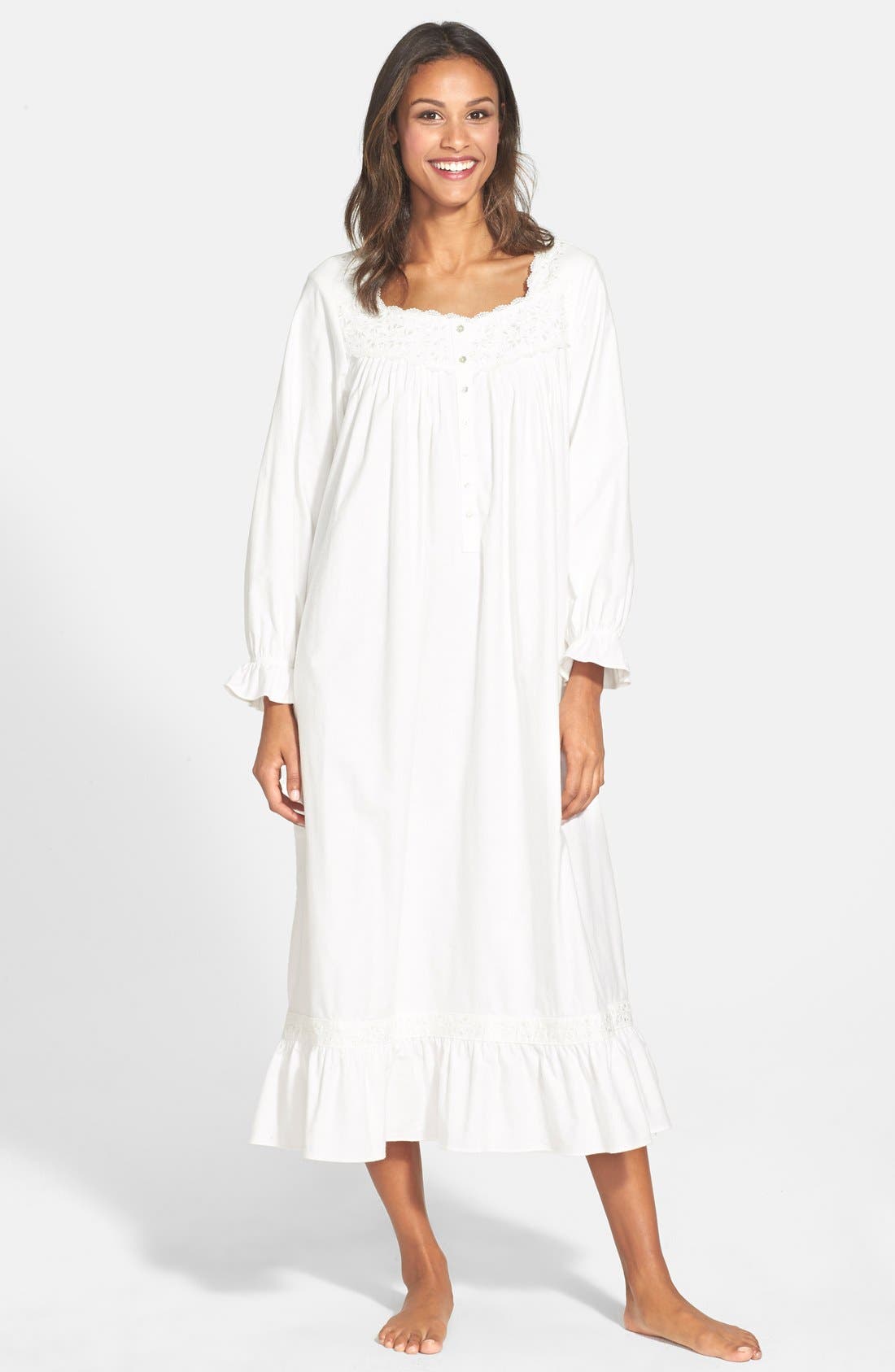 Eileen West 'Amore' Flannel Ballet Nightgown Nordstrom