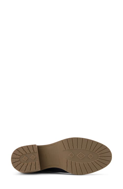 Shop Toms Hailey Water Resistant Leather Bootie In Black