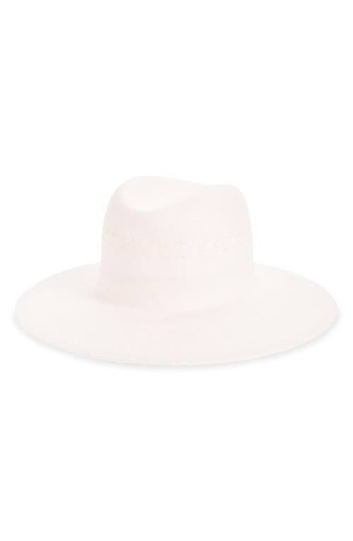 Shop Vince Wide Brim Straw Sun Hat In Bell/desert Wind