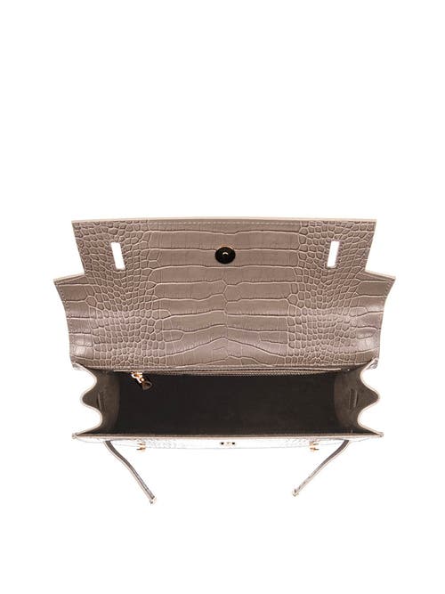 Teddy Blake Ava Croco Gold 14" In Beige