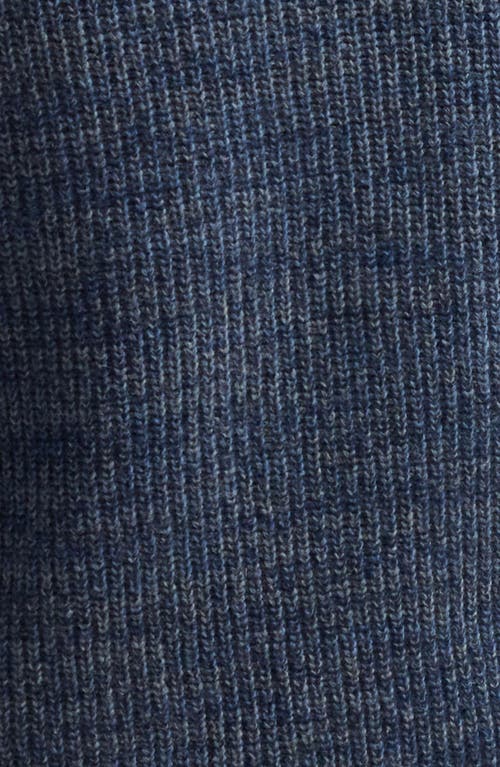 Barbour Horsefood Wool Sweater In River Blue