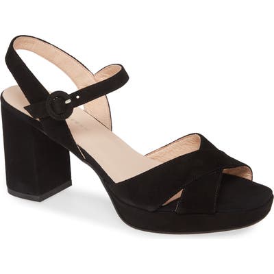 Patricia Green Selma Block Heel Sandal, Black