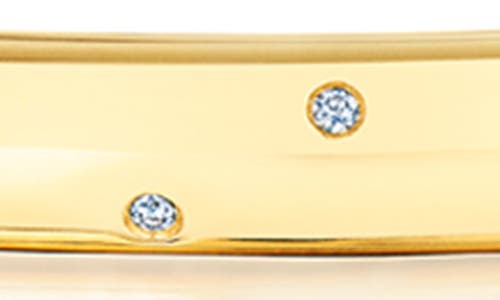 Shop Kwiat Orbit Diamond Bangle In Yellow