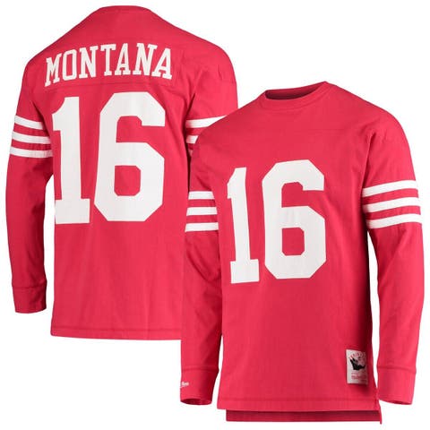 Mitchell & Ness Joe Montana San Francisco 49ers Retired Player Name &  Number T-shirt At Nordstrom for Men