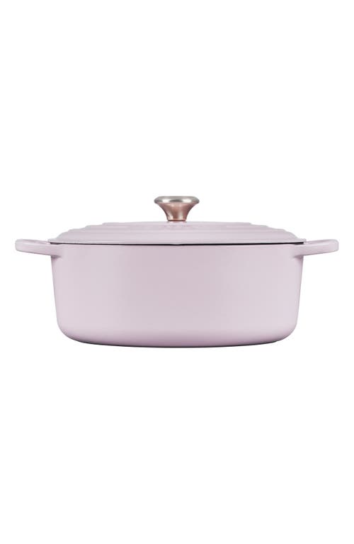 Le Creuset Signature 6.75-Quart Oval Enamel Cast Iron French/Dutch Oven with Lid in Shallot at Nordstrom