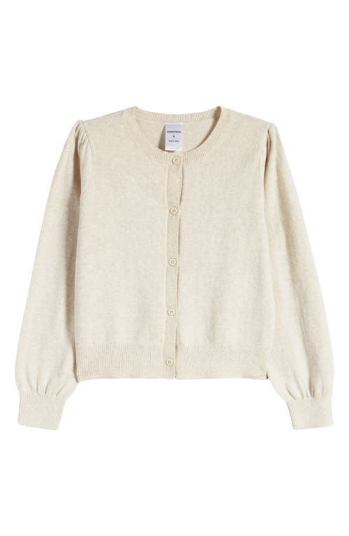 Nordstrom Kids' Puff Sleeve Cardigan at Nordstrom,