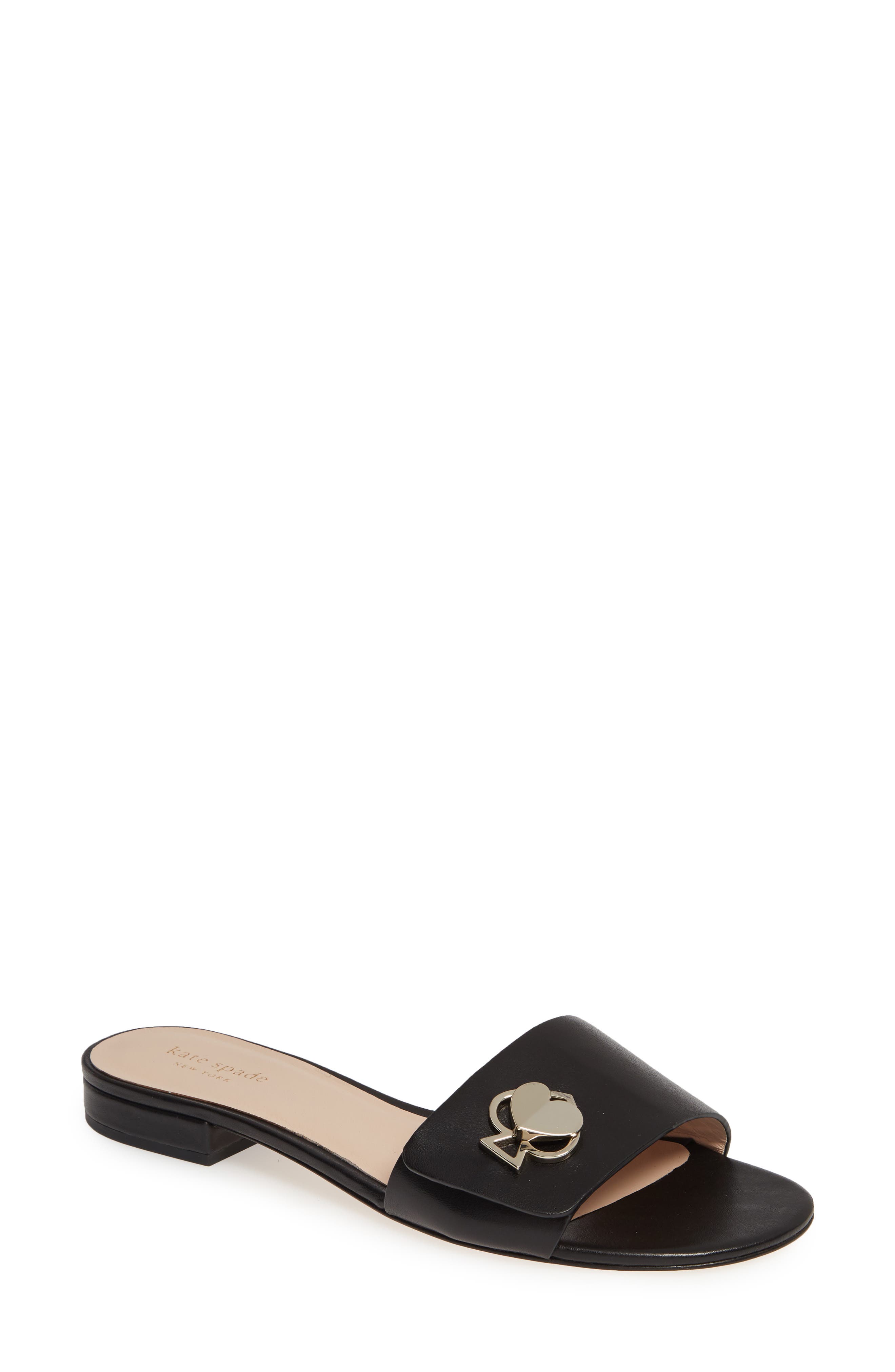 Kate Spade New York Ferry Slide Sandal, Black