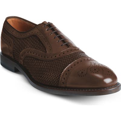 Allen Edmonds Strand Weave Toe Oxford, Brown