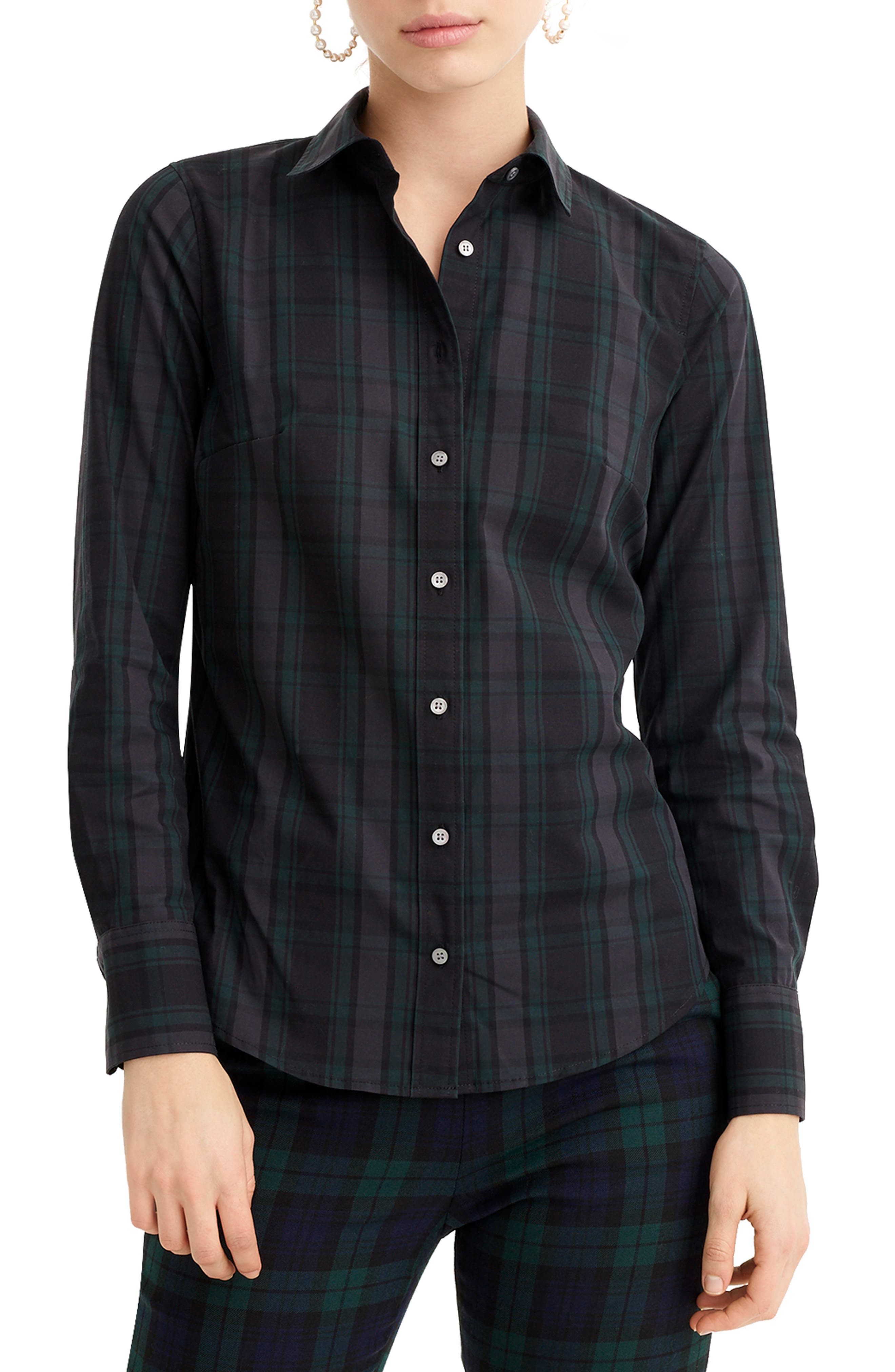 j crew slim stretch perfect shirt