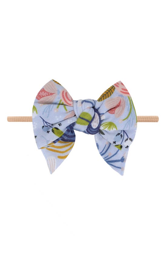 Baby Bling Babies' Deb Bow Headband In Spring Fling/blush Band