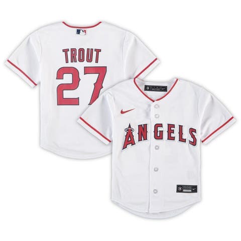 Outerstuff Youth Mike Trout Navy Los Angeles Angels Pandemonium Name &  Number Shorts