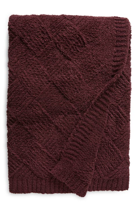 Maroon throw online