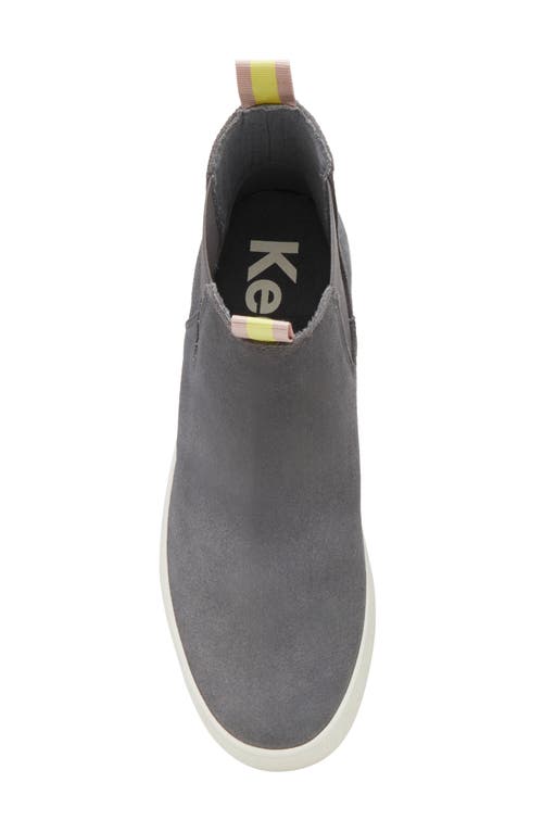 Keds Women's The Platform Chelsea Lug Boots In Grey