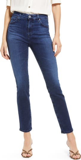 AG Mari High Waist Slim Straight Leg Jeans | Nordstrom