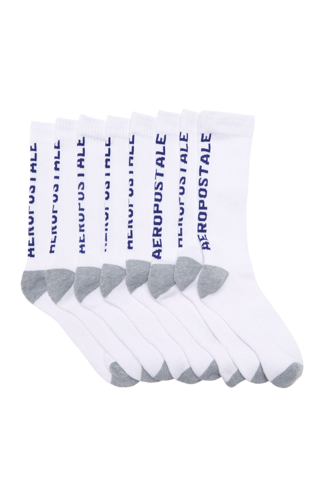 Aéropostale Crew Socks In White