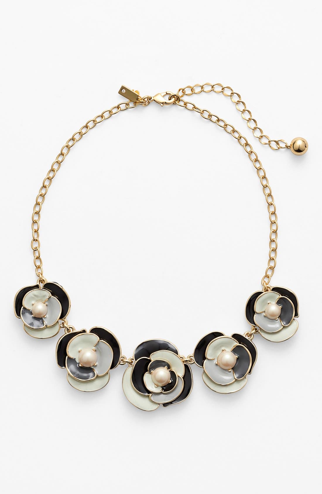 kate spade new york 'deco blossom' graduated necklace Nordstrom