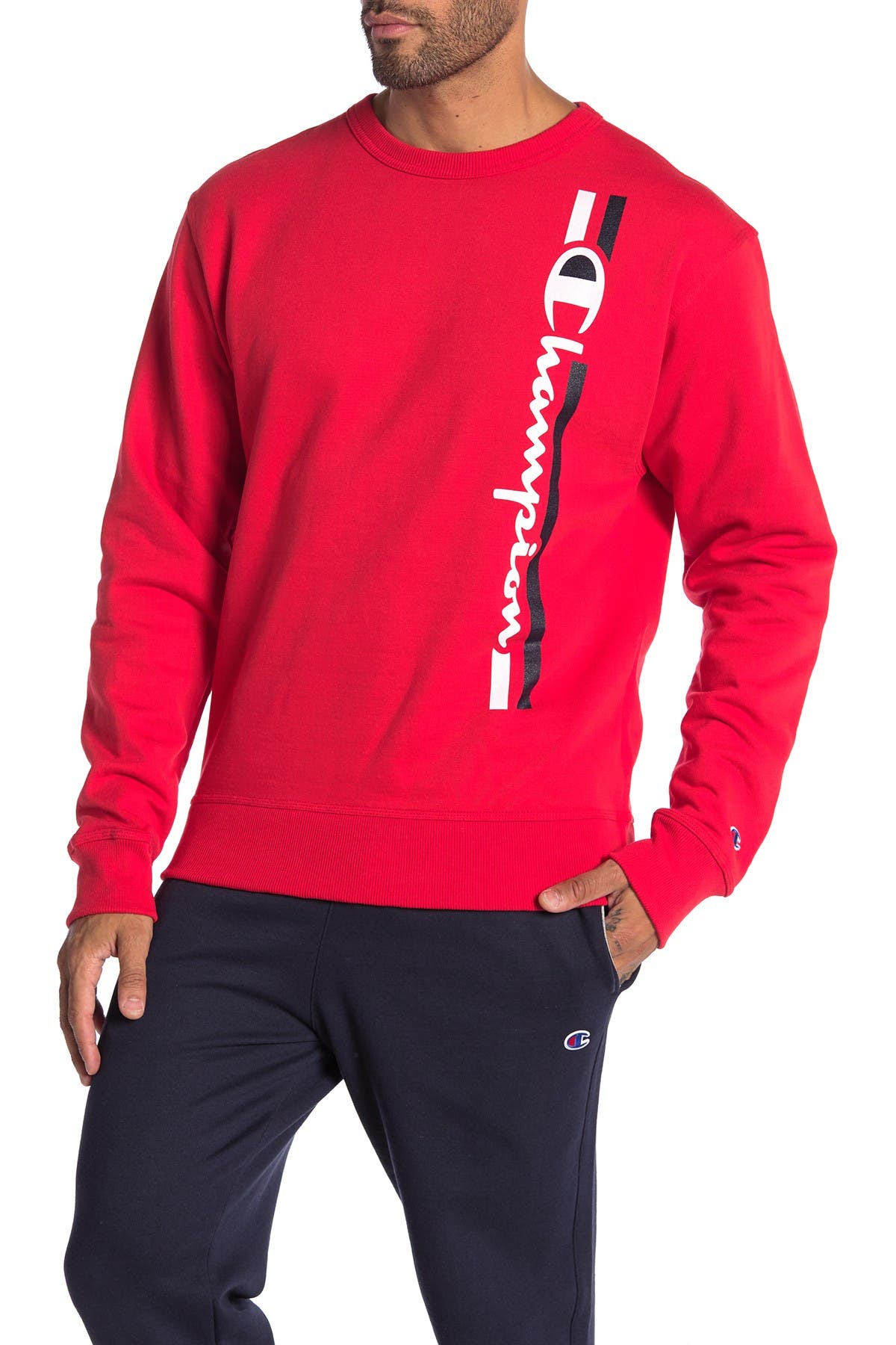 champion split seam sweatshirt