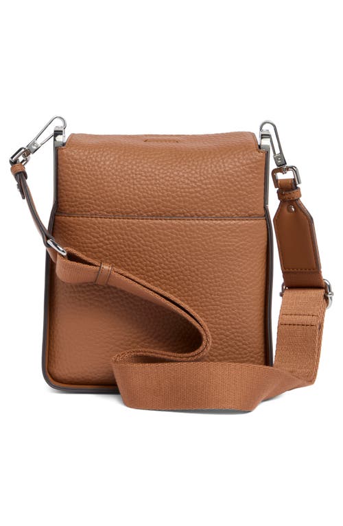 Calvin Klein Fay North/south Crossbody Bag In Caramel
