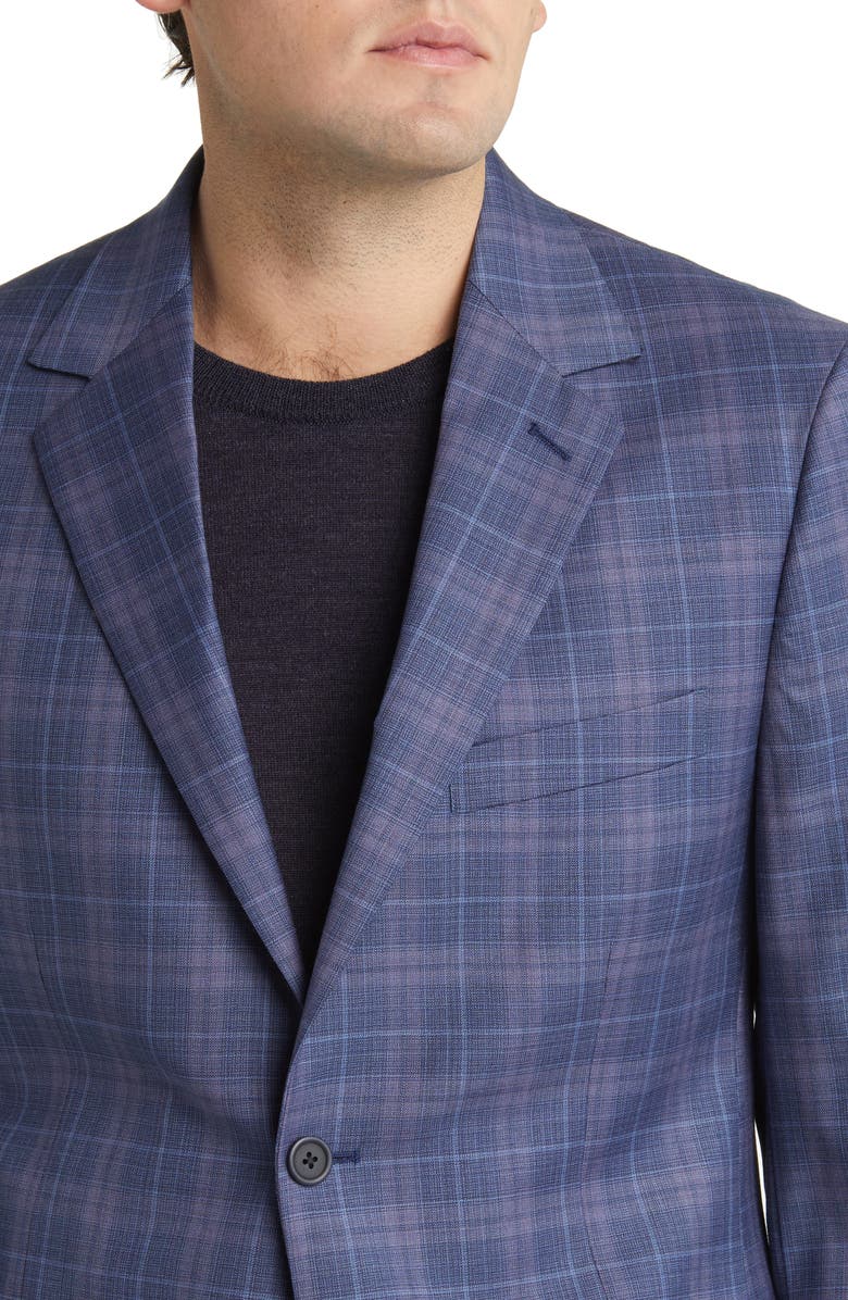 DANIEL HECHTER Plaid Wool Blazer | Nordstrom