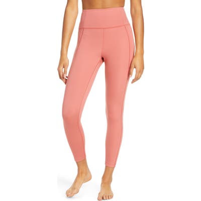 Girlfriend Collective High Waist 7/8 Leggings, Pink