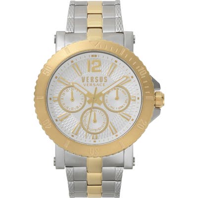 Versus By Versace Steenberg Multifunction Bracelet Watch, 45Mm